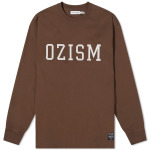 Футболка Undercover X Nonnative Osizm Long Sleeve, коричневый - фото