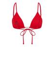 Let's Swim топ бикини с треугольными чашками, красный - фото 4