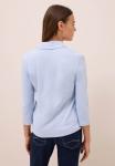 Топ Cecil MIT 3/4-ARM, Blau/Blue-Grey - фото 3