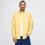 Рубашка унисекс GAP, желтый - фото 5