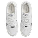 Кроссовки Nike Air Force 1 PLT.AF.ORM, белый/серый - фото 4