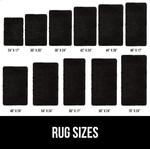 Коврик для ванной Gorilla Grip, 122х61 см, черный - фото 7