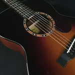 Электроакустическая гитара Eastman E2OM DLX Sunburst с чехлом #2020 - фото 11