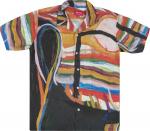 Рубашка Supreme Reaper Rayon Short-Sleeve Shirt 'Black', черный - фото