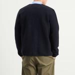 Кардиган из шерстяного флиса Universal Works, navy - фото 3