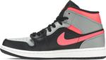Кроссовки Air Jordan 1 Mid Pink Shadow, черный - фото 3