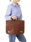 Сумка Viola Castellani, коричневый - фото 2