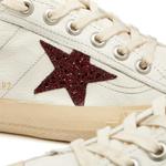 Кроссовки Golden Goose V-star, белый, красный - фото 4