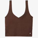 Топ Even&Odd active, темно-коричневый - фото