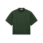 Поло с логотипом на заплатке LACOSTE, черный - фото