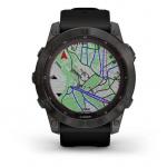 Умные часы Garmin Fenix 7X Sapphire Solar, темно-серый - фото 8