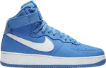Кроссовки Nike Air Force 1 High Retro QS 'University Blue', синий - фото 2