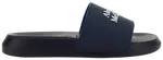 Шлепанцы Alexander McQueen Wmns Logo Slides 'Navy', синий - фото