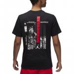 Футболка BRAND мужская черная Jordan, черный - фото