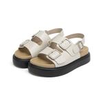 Пляжные сандалии женские Gemeiq, бежевый - фото 3