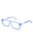 VAVA Eyewear очки-пилоты в прозрачной оправе, синий - фото 2