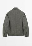 Куртка Massimo Dutti FADED TEXTURED LIGHTWEIGHT, Grey - фото 7