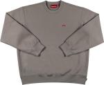 Толстовка Supreme Small Box Crewneck 'Grey', серый - фото