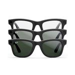 Умные очки Ray-Ban Meta Wayfarer (Large), Matte Black/Graphite Green Transitions - фото 3