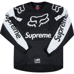 Топ Supreme x Fox Racing Moto Jersey Top 'Black', черный - фото