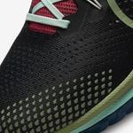 Кроссовки Nike React Pegasus Trail 4, черный/зеленый - фото 7