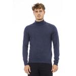 Свитер Billionaire Highneck Sweater, синий меланж - фото