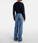 Свитер из шерсти и кашемира Prada, Bleu - фото 3