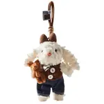 Мягкая игрушка кролик плюшевый кулон 22см высота Click - фото 3