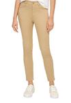 Брюки ANKLE-HOSE SLIM FIT MID RISE LEG s.Oliver, бежевый - фото 5