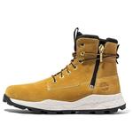 Кроссовки brooklyn side zip boot 'wheat nubuck with camo' Timberland, желтый - фото