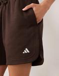 Коричневые шорты Adidas Performance Three Stripes Studios - фото 2