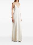 KHAITE Nonya open-back maxi dress, белый - фото 2