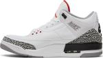 Кроссовки Air Jordan 3 Retro JTH NRG White Cement, белый - фото 3
