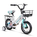 Велосипед детский MISAKI Chino 1 12", белый/зеленый - фото 2