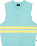 Жилет Stussy Brushed Mohair Vest 'Seafoam', бирюзовый - фото 2