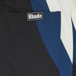 Брюки Rhude Color Blocked Track Pant 'Black/Creme', черный - фото 4
