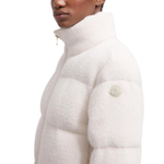 Куртка с молнией и утеплителем Moncler, айвори - фото 6