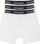 Боксеры Stussy Boxer Briefs (3 Pack) 'White', белый - фото