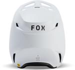 Мотокроссовый шлем FOX v1 solid, White Matt - фото 5