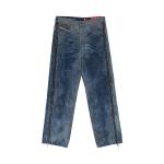 Джинсы Diesel Side Zip Relaxed Jeans, Blue - фото