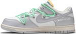 Кроссовки Nike Off-White x Dunk Low 'Lot 26 of 50', белый - фото 4