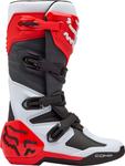 Мотокроссовые ботинки FOX comp, White/Red - фото 2