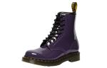 Ботинки Dr.Martens Lens Patent Leather 8 Martin Boots Black Purple Women's - фото 2