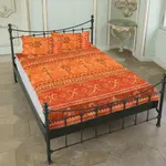 Постельное белье Indi" terra 1x 155x220 cm + 1x 80x80 cm" Casatex - фото 3