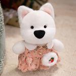 Плюшевая игрушка милый вест хайленд уайт терьер 28 см CHUNTUSHU - фото 7