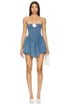 Мини-Платье хана Lovers And Friends, синий - фото