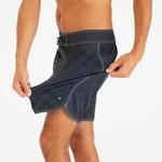 Мужские шорты для серфинга 500 Long 18" - клетчатый черный OLAIAN - фото 4