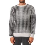 Чековый свитер Katin, черный - фото