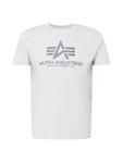 Футболка ALPHA INDUSTRIES, цвет Grey/Light grey - фото
