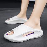 Шлепанцы унисекс Caritesport, белый/оранжевый - фото 26